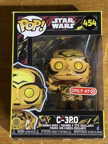 2022 FUNKO POP! VINYL STAR WARS #454 C-3PO TARGET EXCLUSIVE FIGURE NEW IN BOX