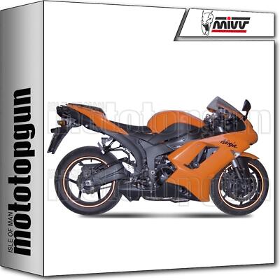 exhaust stainless steel carbon cap suono mivv kawasaki zx-10 zx10