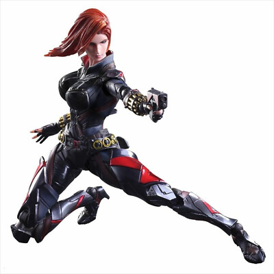 11'' Original Square Enix Play Arts Kai Black Widow Natasha figure no box