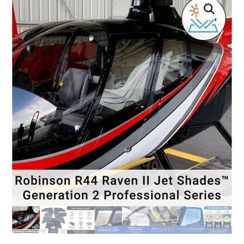 Robinson R44 Raven II Jet Shades