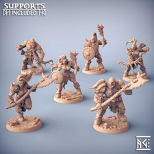 Orc Fighter Ranger Barbarian Miniatures  D D DnD 