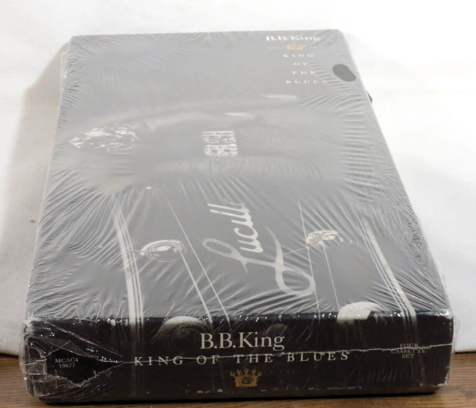 B.B. KING – King Of The Blues 1992 US 4 x Cassette box set SEALED - Image 3 of 4