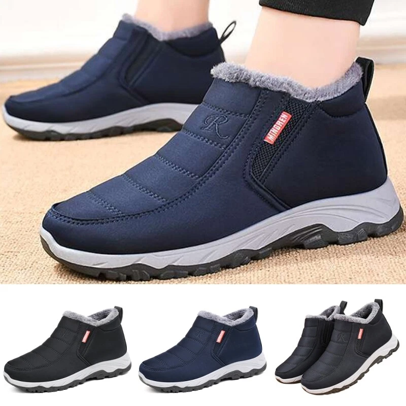 Mens slip on snow boots sale