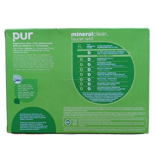 PUR Water Filtration System Faucet Refill Mount Filters RF-9999 Sealed 3-Pk NEW - Picture 3 of 10