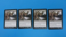 4x GENJU OF THE FENS   BETRAYERS OF  KAMIGAWA  MTG Magic Gathering NM / UNPLAYED
