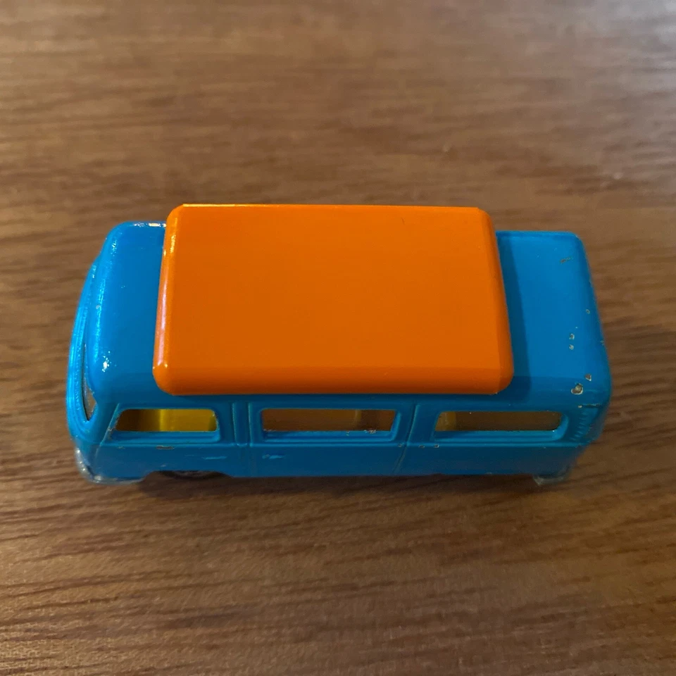 Matchbox Lesney Superfast No. Autobús Volkswagen VW Camper Van T2 23 vintage muy buen estado casi nuevo Foto 4 de 4