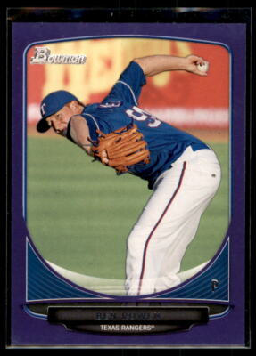 #ad 2013 Bowman Prospects Purple Ben Rowen #BP63 Texas Rangers $1.20