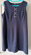 TOMMY HILFIGER Womens Navy Jersey Dress NWT $109 MSRP