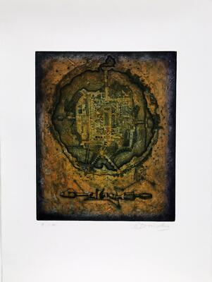 Tighe O'Donoghue, Mu, Radierung Mit Aquatinta, Unterzeichnet IN Pencil