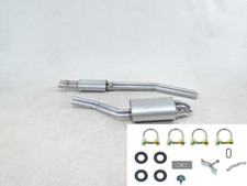 Auspuff SET für Mercedes SLC R107 W107 280 350 450 Coupe Mitteltopf Endtopf 