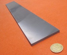 PVC Grey Type 1 Bar - 0.25" 1/4" Thick x 3.00" Wide x 24" Length