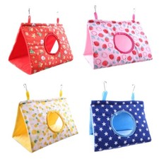 Bird Warm Nest Parrot Snuggle Small Pet Winter Hanging House Tent for Cage