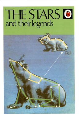 MIZAR, POLE STAR, Ladybird generation, CORRESPONDENCE, ADDRESS Postcard