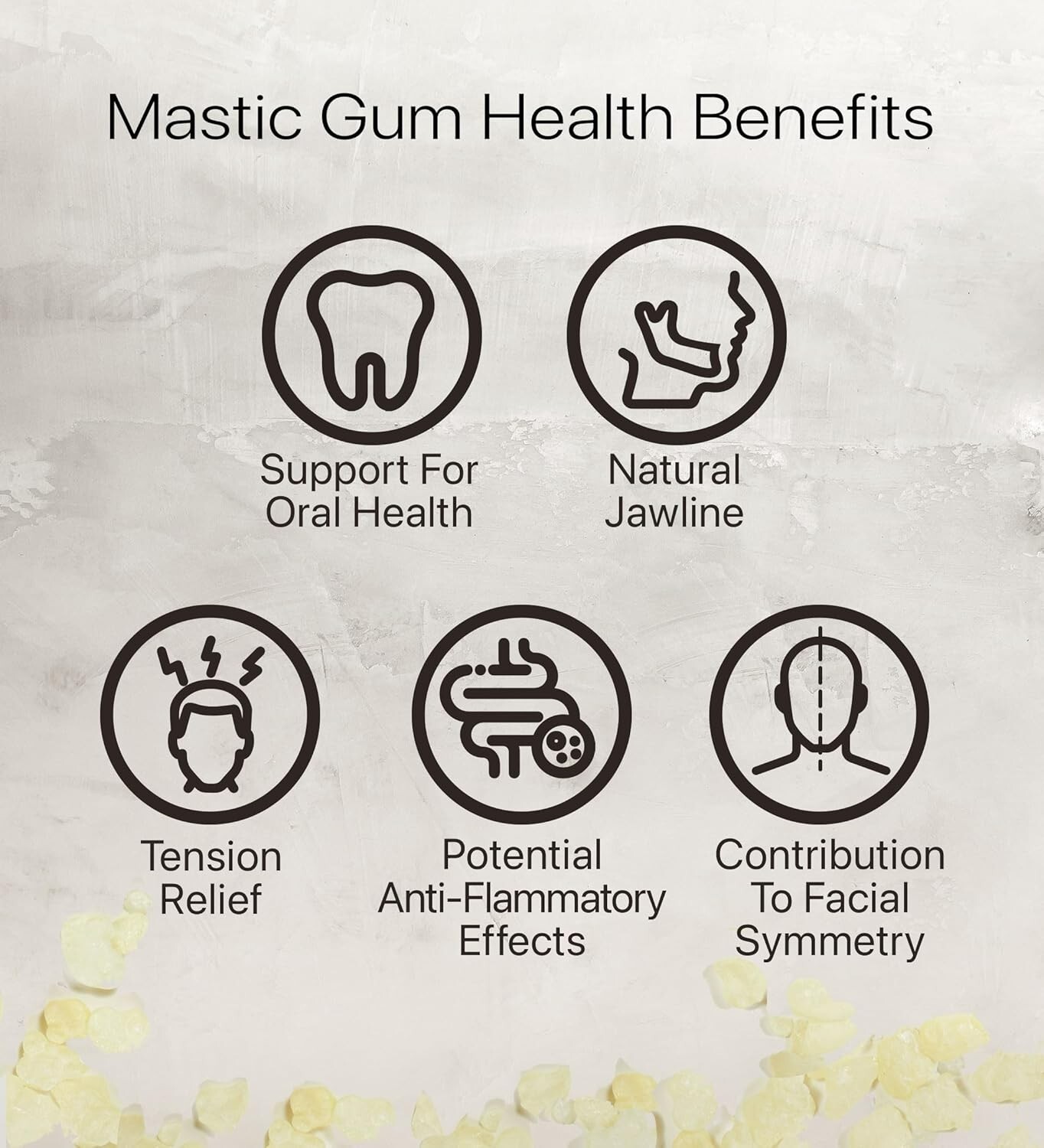 Cerez Pazari 0.88 oz. Vegan Mastic Gum - Natural Chewing for Health Benefits