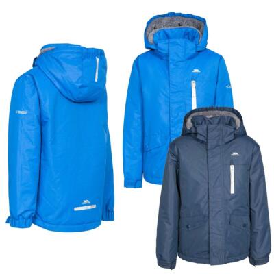Trespass Ballast Padded Jungen wasserdichte Regenjacke Mantel