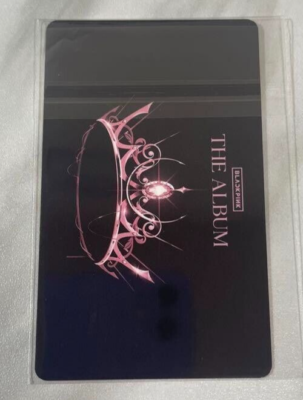 BLACKPINK JENNIE THE ALBUM Photocard PC Photo card Kpop Mint