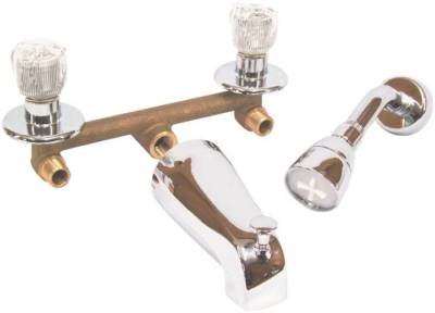 NEW UNITED STATES P-004N Tub & Shower Faucet Valve Diverter MOBILE HOME 6441851