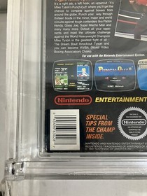 1987 NES Mike Tyson&rsquo;s Punch-Out! WATA Overall 7.0, Matching Components, CIB