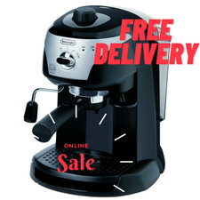 Delonghi Ec156 B Pump Espresso Coffee Machine Maker Cappuccino 15 Bar Black For Sale Online Ebay