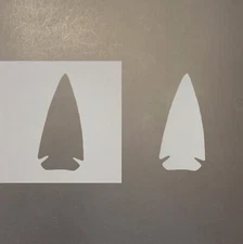 Arrowhead 1 Plastic Mylar Stencil Airbrush Painting Art Supplies