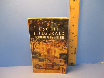 book fiction THE DIAMOND AS BIG AS THE RITZ by F. SCOTT FITZGERALD Penguin UK pb