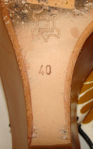SANDALIAS DE CUÑA DE MALENE BIRGER BRONCEADO TALLA 40/US 10 A131 - Imagen 7 de 10