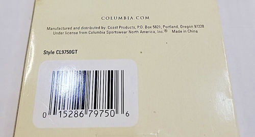 Columbia Sportswear Company Keychain Hiking Compass - NIB - Afbeelding 9 van 12