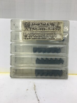 ATM-4B-7/45Z - CARBIDE - THREADMILL INSERTS - PACK OF 5 - ADVENT