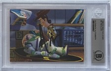 1995 DISNEY SKYBOX TOY STORY TIM ALLEN SIGNED BAS BECKETT COA AUTOGRAPH BUZZ