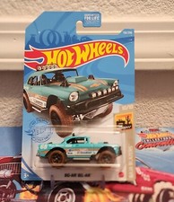 2021 Hot Wheels #130 Baja Blazers 10/10 BIG-AIR BEL-AIR Aqua w/BrownWhl BlkBaja5