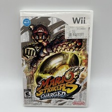 Mario Strikers Charged Nintendo Wii, 2007 NO Manual Original Artwork READ