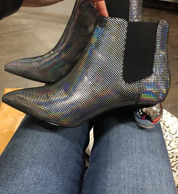 Katy Perry Disco Ball Linksy Ankle Boots UK