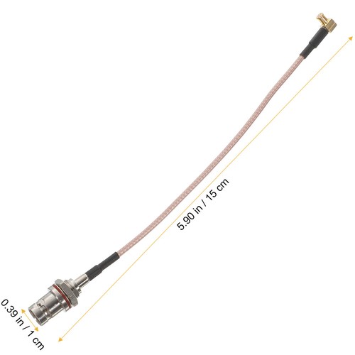 6 /15cm BNC Zum -Adapterkabel -Frau Männern Bnc-adapterkabel - Zdjęcie 3 z 12