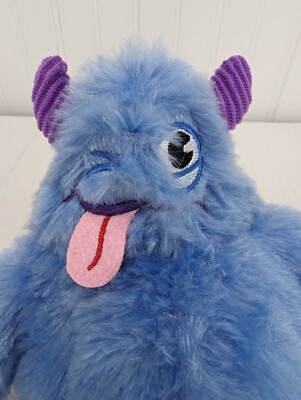 Luki Lab House Monsters Munchy Blue One Eyed Monster Plush Stuffed