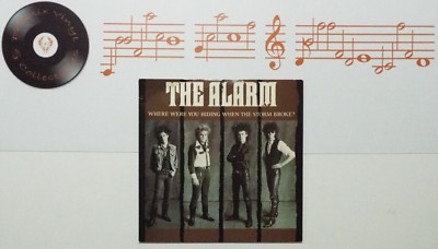 The Alarm Where Were You Hiding When The Storm Broke 7  Single - EX
