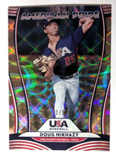 2020 DONRUSS AMERICAN PRIDE DOUG NIKHAZY NOAH SONG 552/999