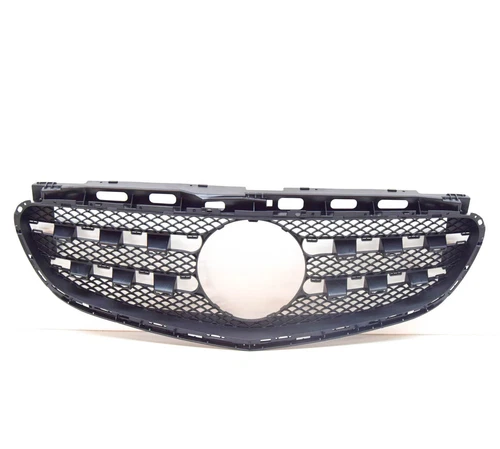 NEW MERCEDES-BENZ E-CLASS W212 FRONT RADIATOR GRILLE CHROME A2128851400 OEM - Picture 1 of 12