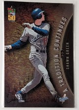 2001 Topps A Tradition Continues Shawn Green Los Angeles Dodgers #TRC29