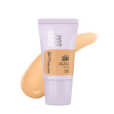 Maybelline New York SuperStay Lumi Matte Foundation SPF 16, Shade 128, 18ml