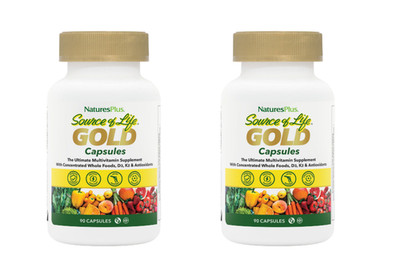 Natures Plus Source of Life Gold 90 veggie caps (2 PACK)