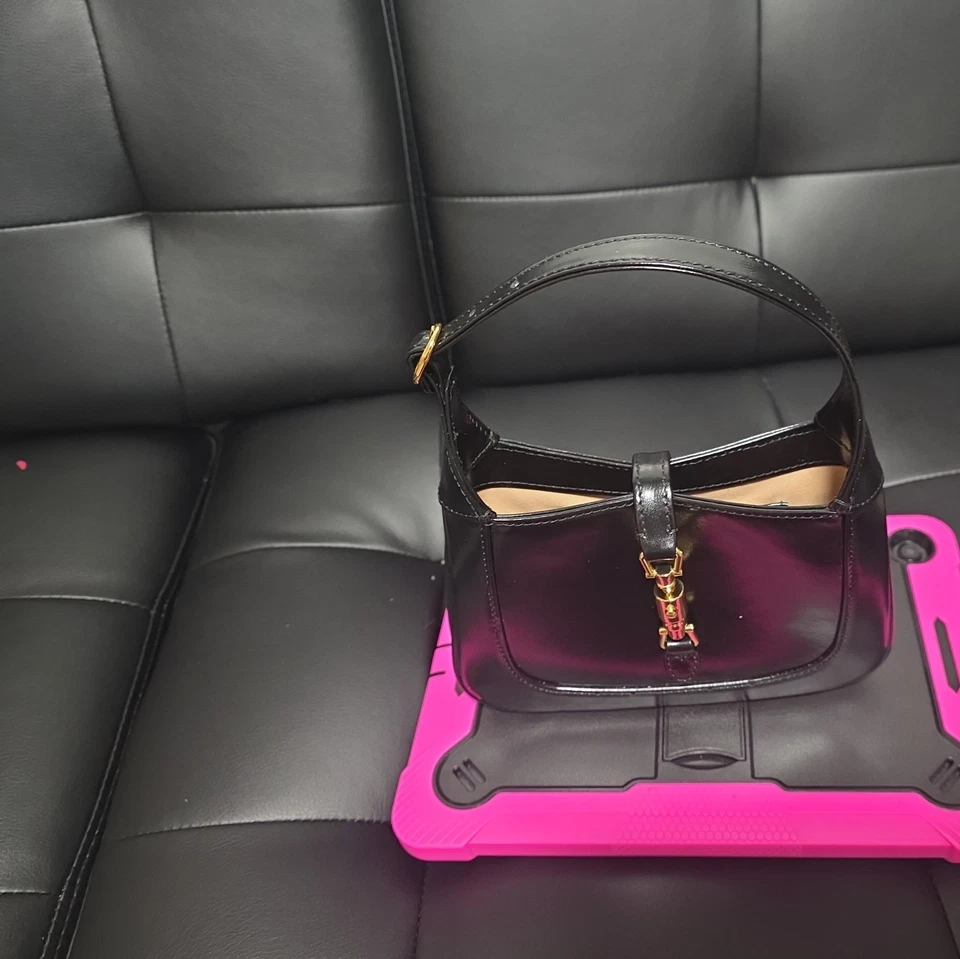 Gucci Jackie 1961 Hobo Bag Mini Black Leather - Image 3 of 4