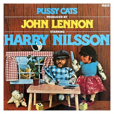 12'' LP HARRY NILSSON - Pussy Cats (Produced by John Lennon) D 1974 (Rarität)