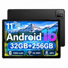 2026 New 11in Android 16 Tablet Octa-Core Widevine L1 32 3 29 GB 256GB WiFi 6