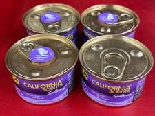 Lot Of 4 California Scents Spillproof Monterey Vanilla Scent Car Air Freshener