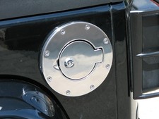 Tankblende Aluminium Tankdeckel Tankklappe abschlie&szlig;bar Jeep Wrangler JK 07 - 18