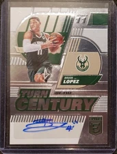 Brook Lopez Auto Turn Of The Century Donruss Elite #TCS-BLZ
