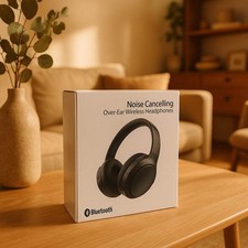 Noise Cancelling Over-Ear Wireless Bluetooth Headphones