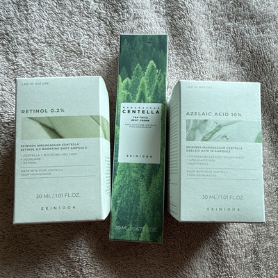 SKIN1004 Madagascar Centella Retinol 0.2% + Azelaic 10% Ampoule Set