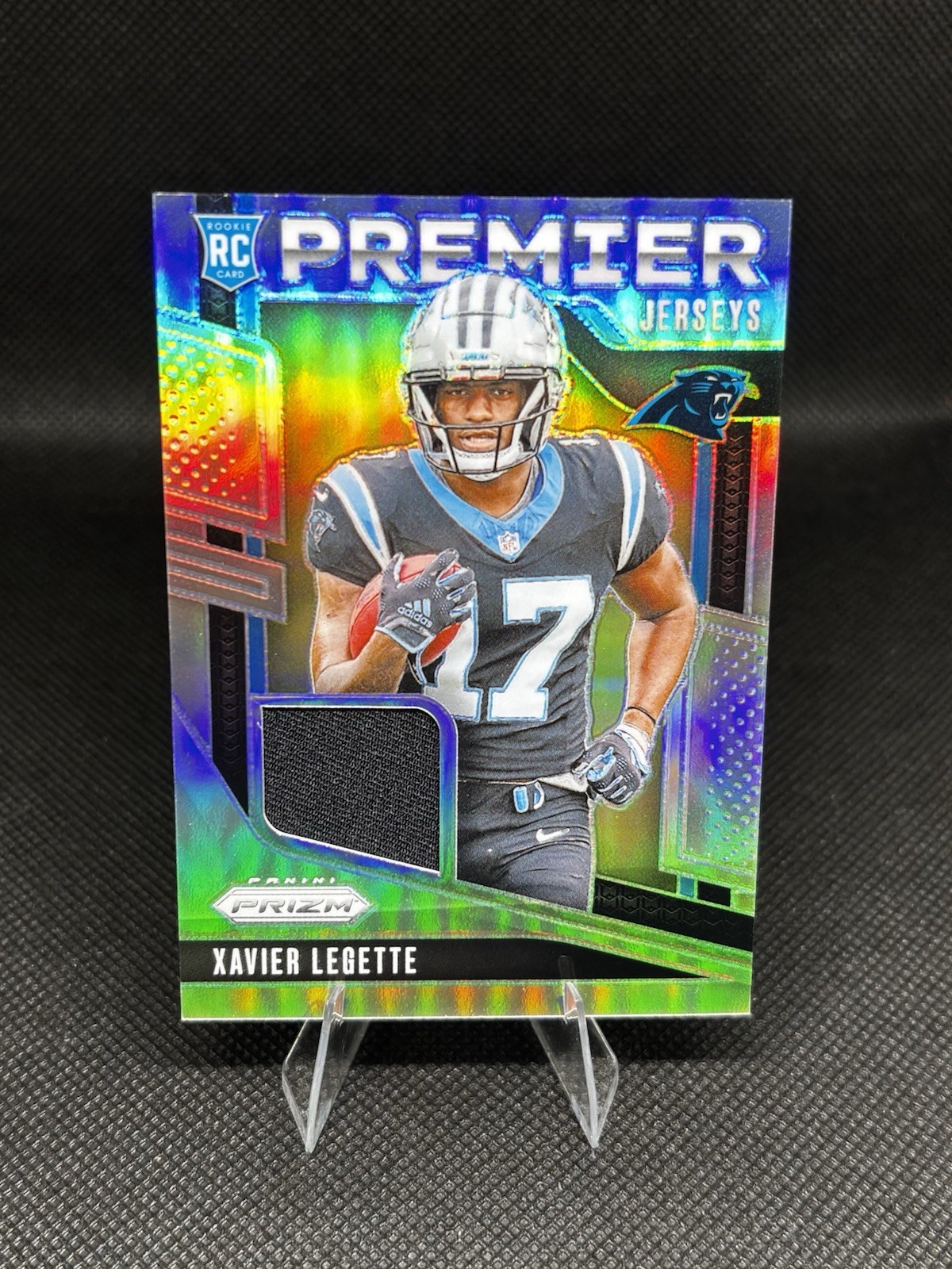 2024 Panini Prizm - Premier Jerseys Prizm Xavier Legette #PJ-XLE (MEM, RC)
