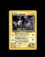 Lt. Surge's Magnemite 50/132 U Gym Heroes PokemonWOTC 2000 EN MP on eBay